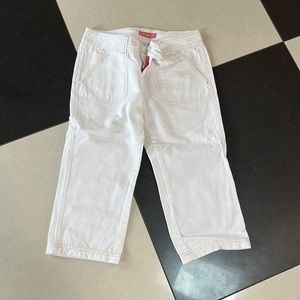 Aeropostal white jean capris size 1/2
